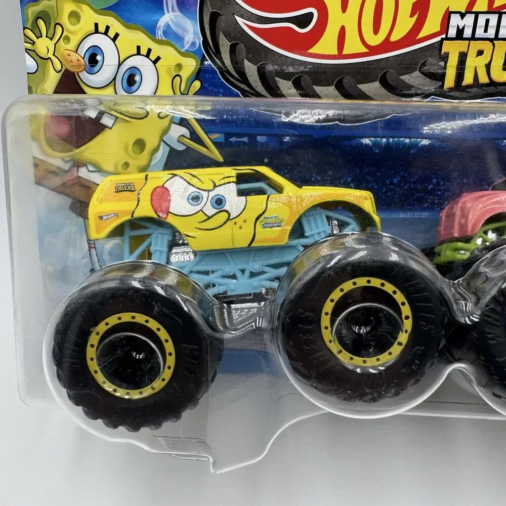 Hot Wheels SpongeBob SquarePants Patrick Demolition Doubles Monster Trucks